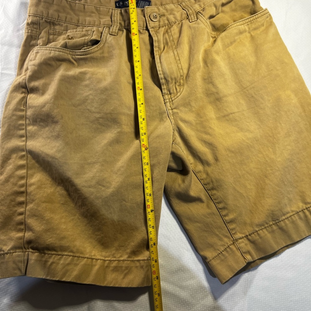 NWOT Men’s US Polo ASSN Men’s Khaki Cargo Shorts Size 34